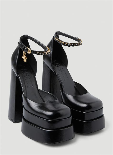 cheap versace heels for sale|versace platform heel boots.